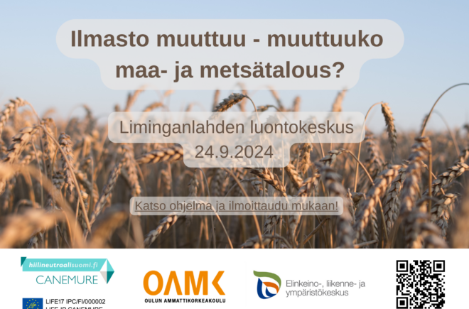 Ilmasto muuttuu – muuttuuko maa- ja metsätalous? featured image