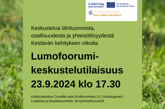 Lumofoorumi-keskustelutilaisuus featured image