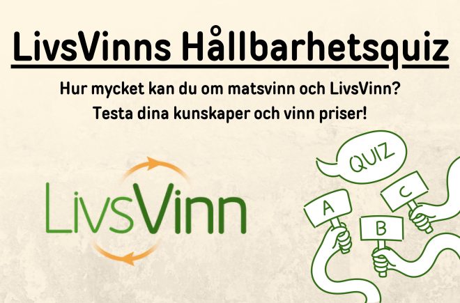 LivsVinns Hållbarhetsquiz: Testa dina kunskaper om matsvinn! featured image