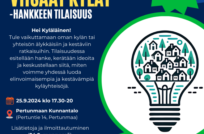 Älykkäät toimijat – Viisaat kylät Pertunmaalla featured image