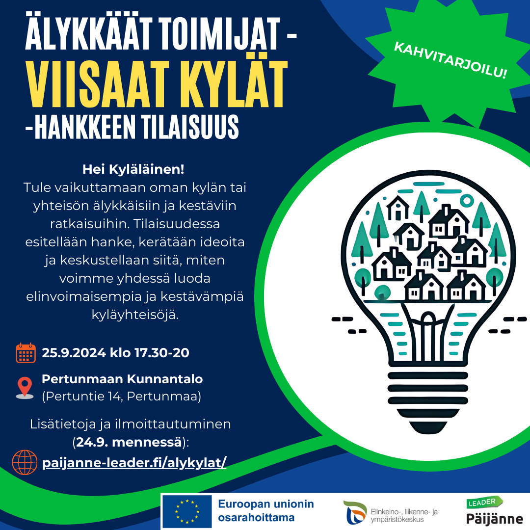 Älykkäät toimijat – Viisaat kylät Pertunmaalla featured image