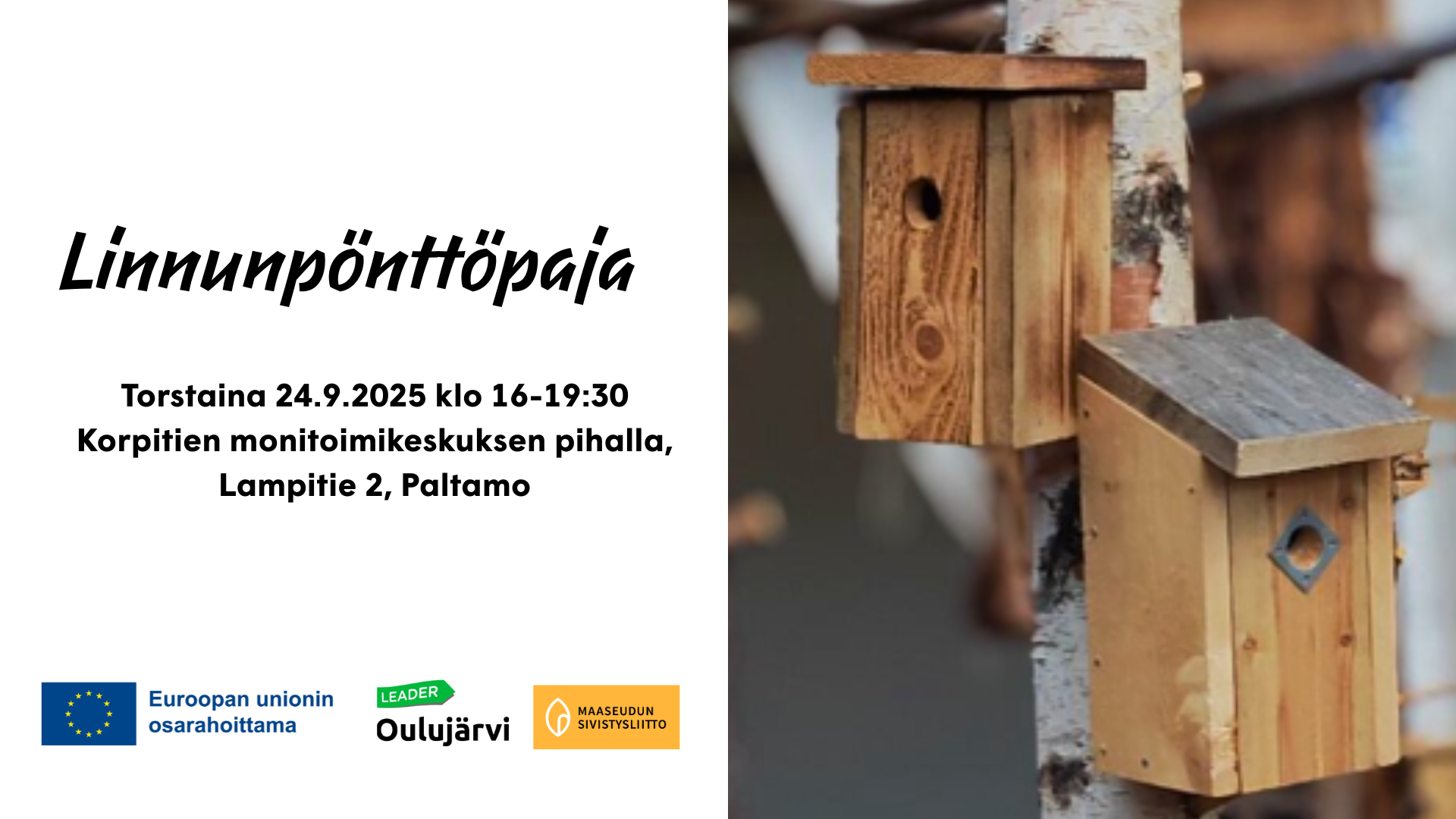 Linnunpönttötyöpaja featured image