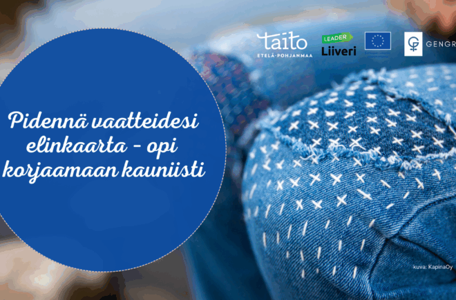 Pidennä vaatteidesi elinkaarta – opi korjaamaan kauniisti featured image