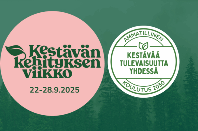 Ammatillinen koulutus viettää kestävän kehityksen viikkoa featured image