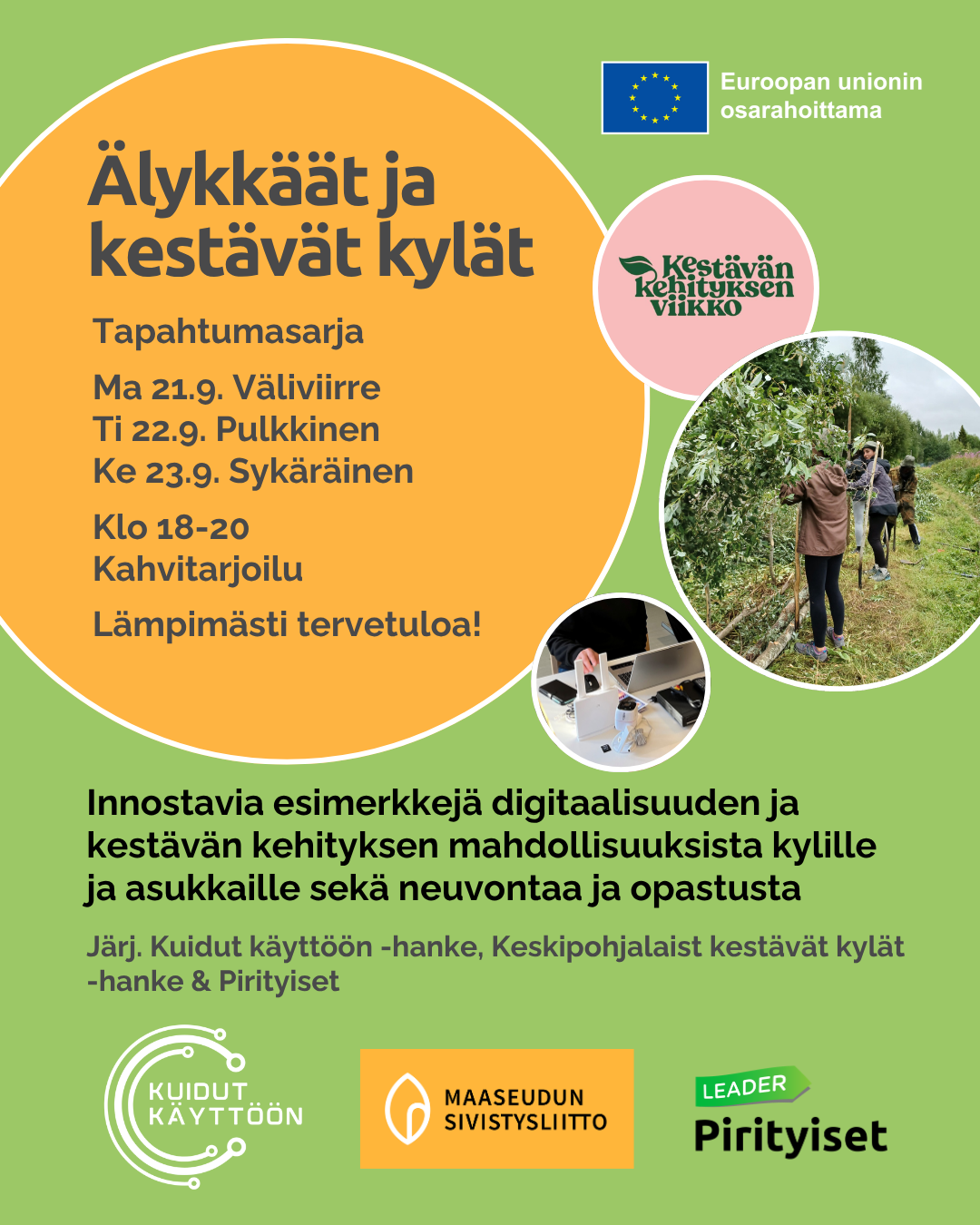 Älykkäät ja kestävät kylät – Pulkkinen featured image