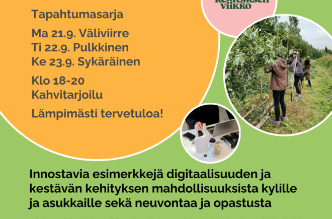 Älykkäät ja kestävät kylät – Väliviirre featured image