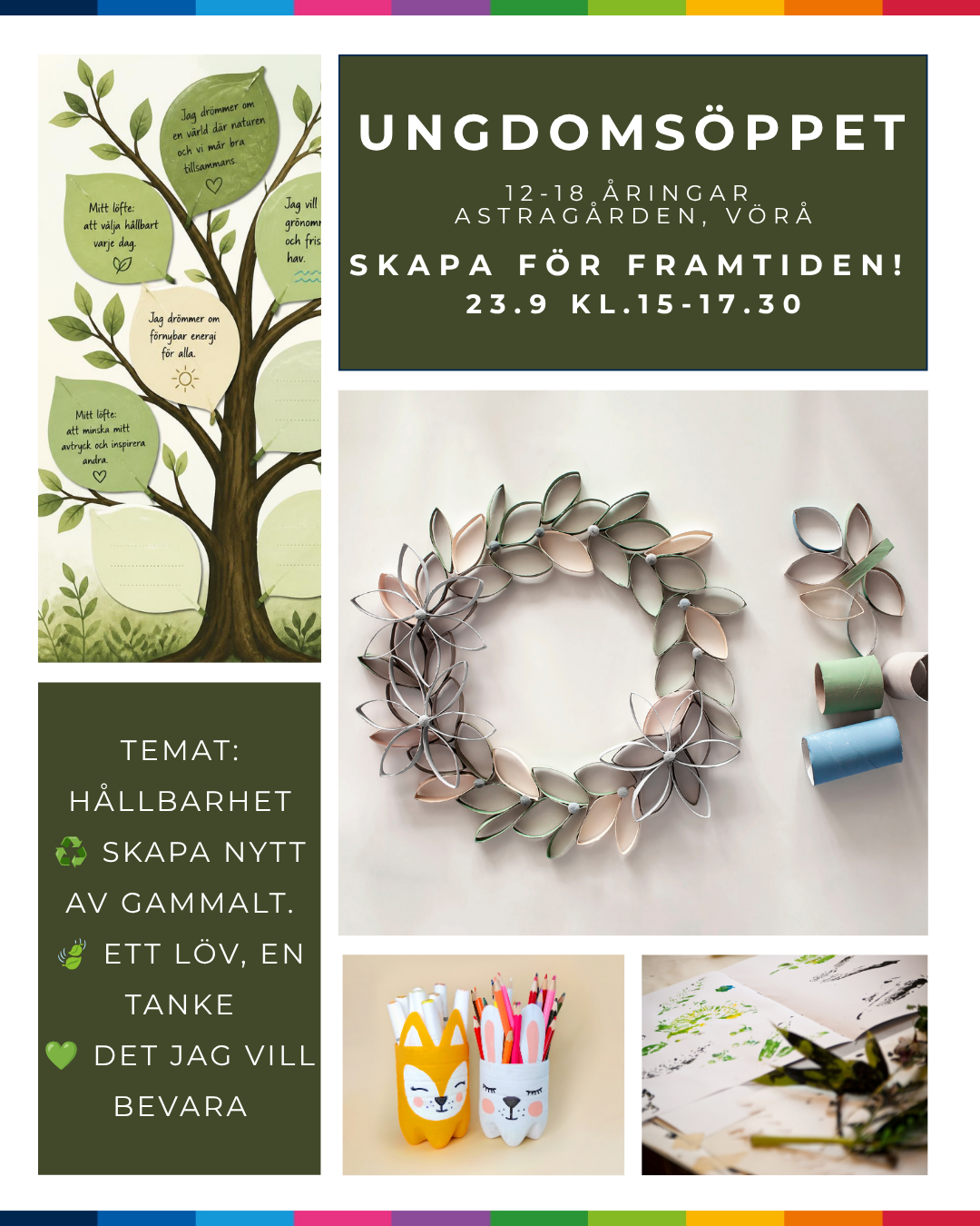 Ungdomsöppet: Konstkafé – skapa för framtiden! featured image