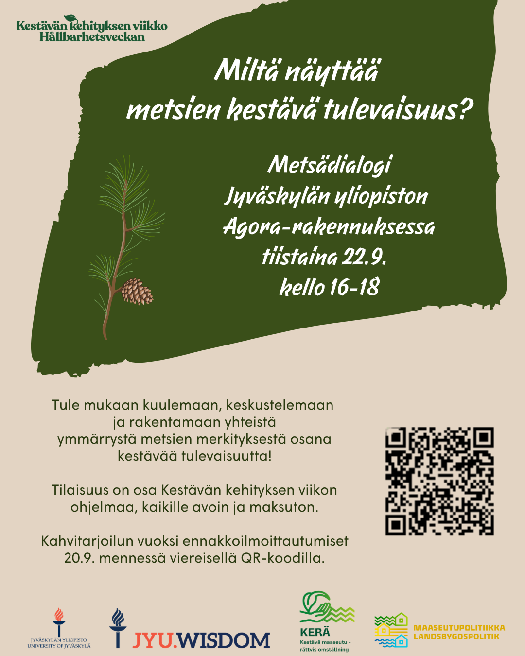 Metsädialogi: miltä näyttää metsien kestävä tulevaisuus? featured image