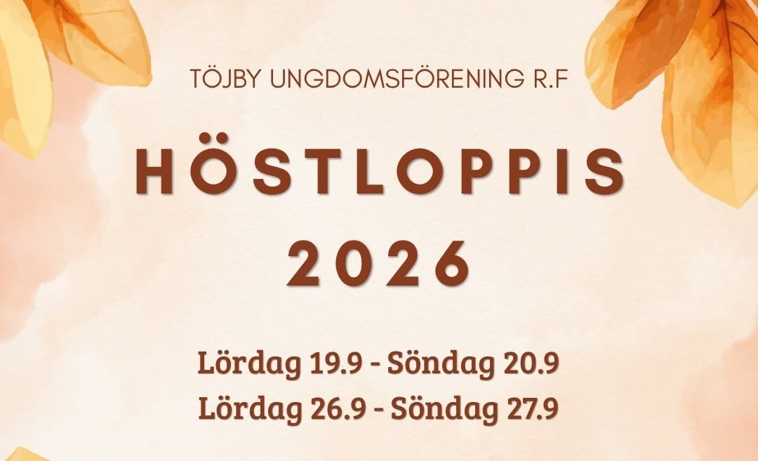 Loppis vid Töjby UF featured image