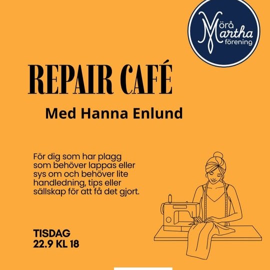 Repair Café med Vörå Marthaförening och Hanna Enlund featured image