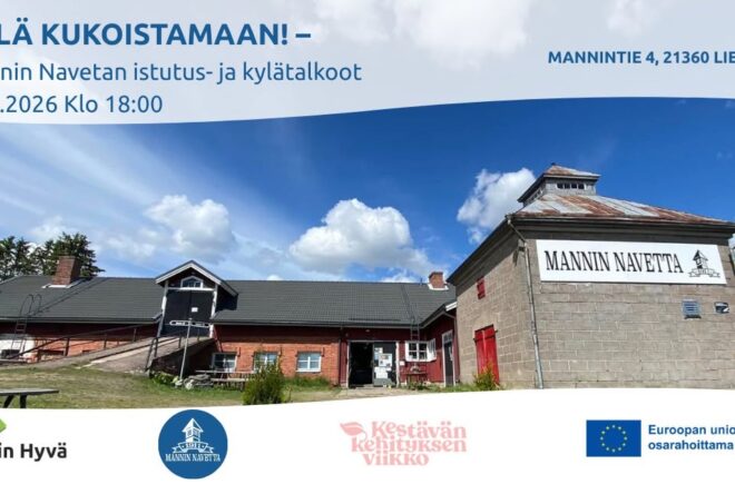 Kylä kukoistamaan Mannin Navetalla featured image