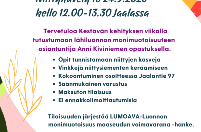 Niittykävely Jaalassa Kouvolassa featured image