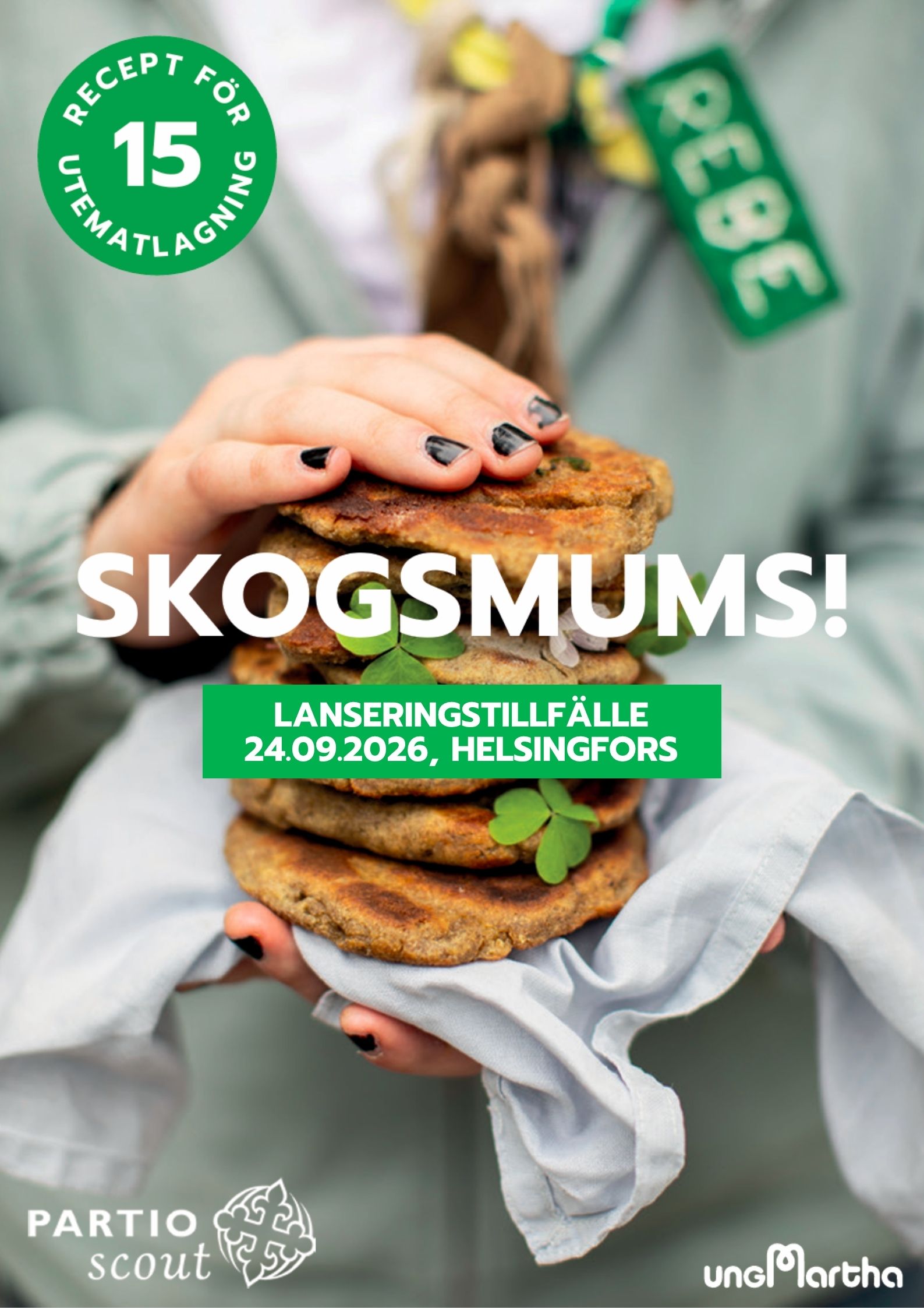 Lansering av Skogsmums! – recepthäfte för utomhusmatlagning featured image