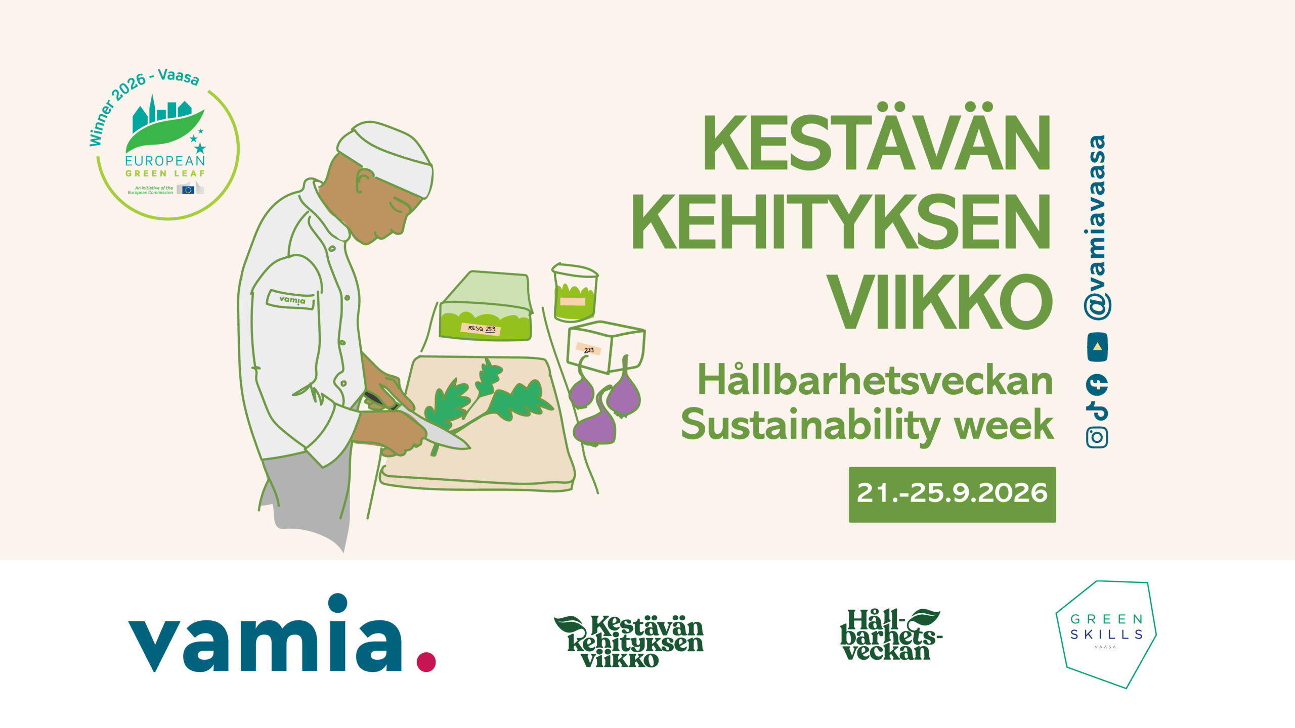 Kestävän kehityksen viikko Vamialla featured image