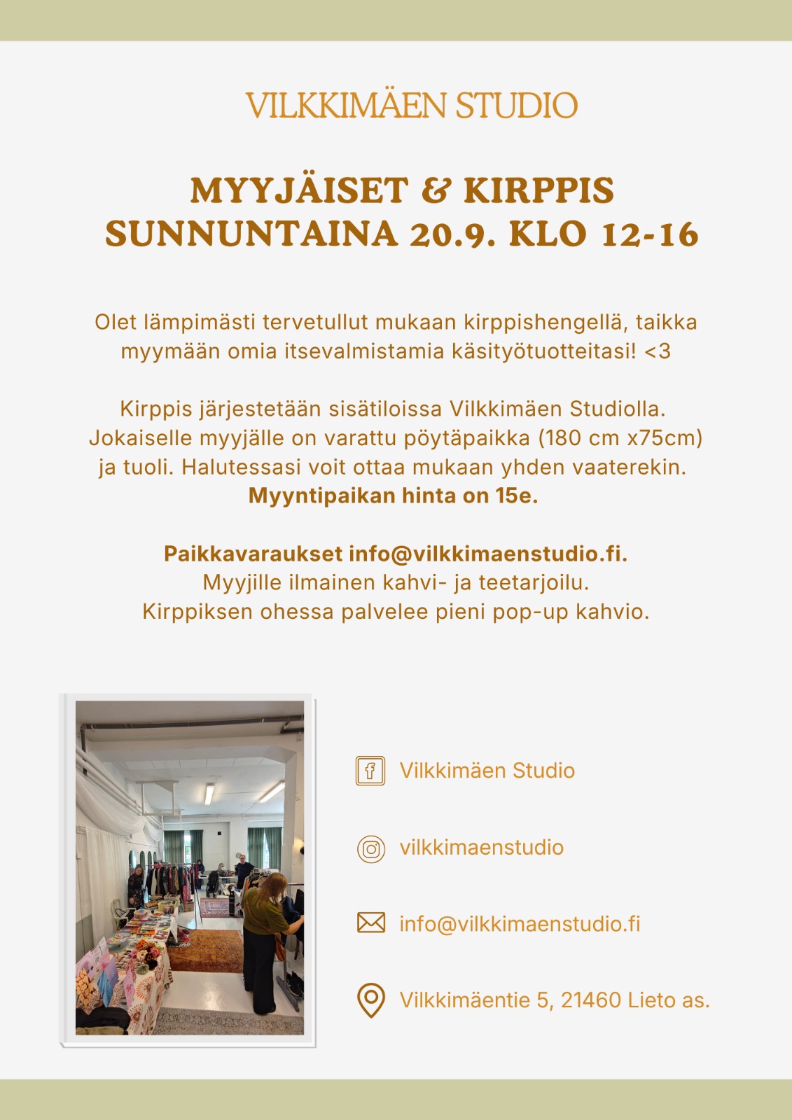 Vilkkimäen studion kirppis featured image